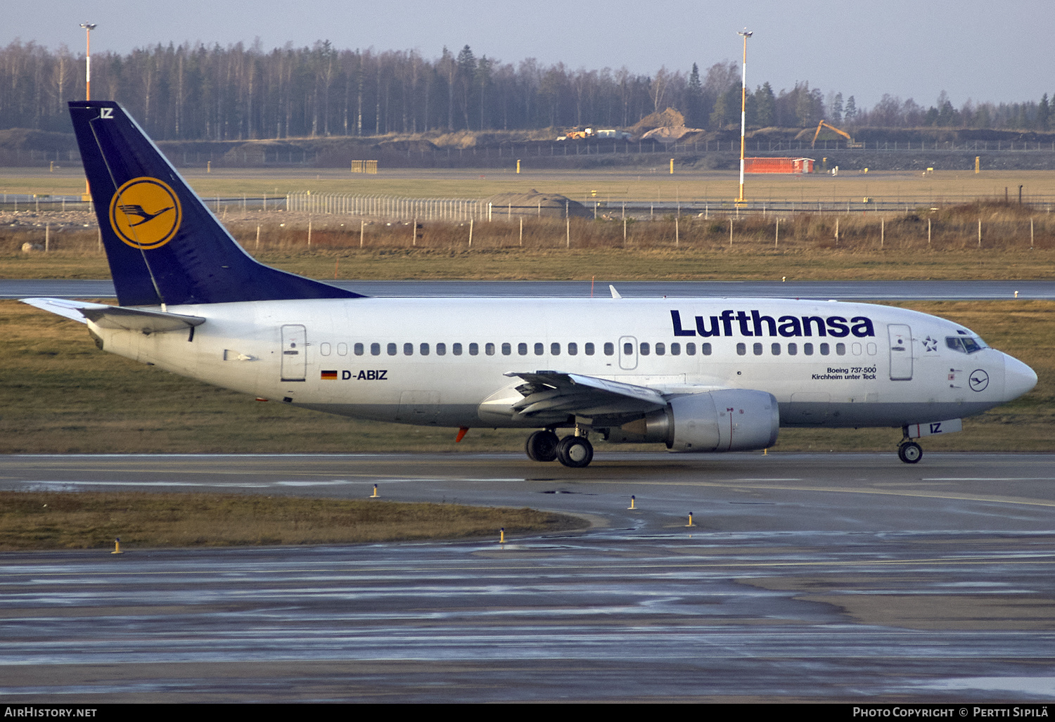 Aircraft Photo of D-ABIZ | Boeing 737-530 | Lufthansa | AirHistory.net #256680