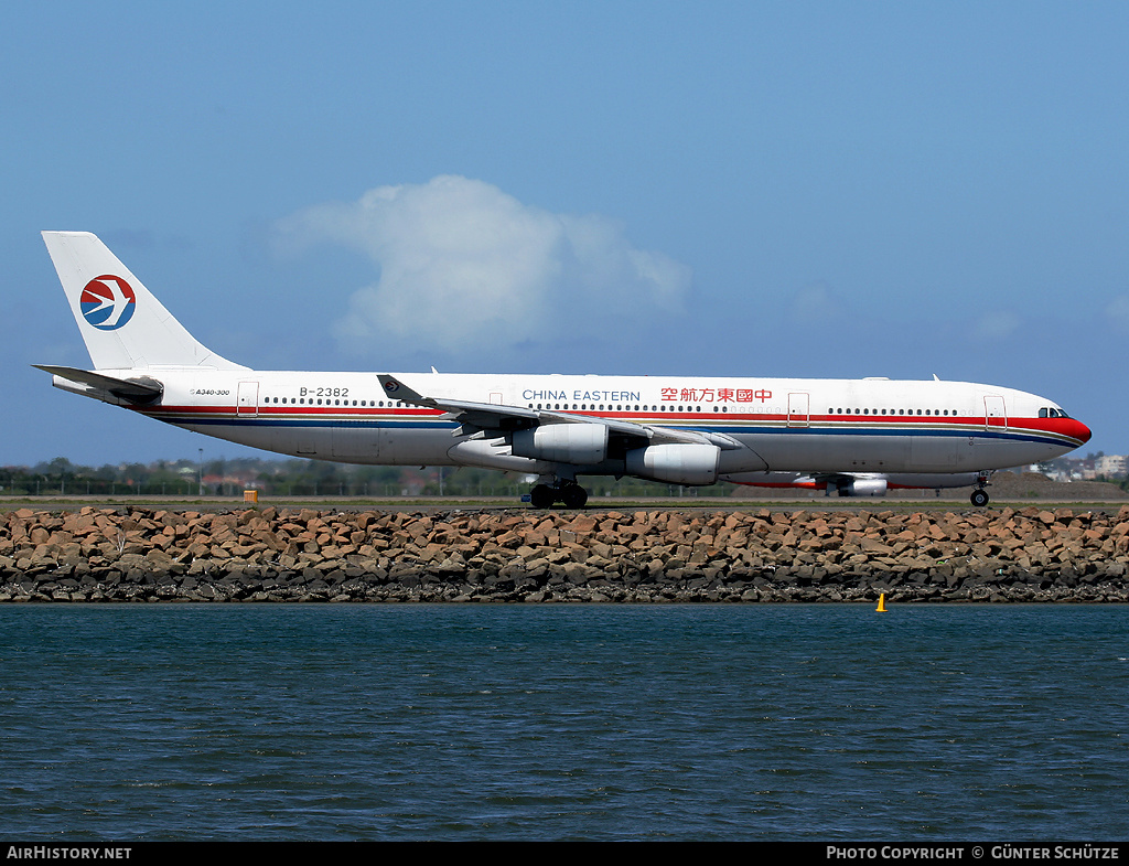 Aircraft Photo of B-2382 | Airbus A340-313X | China Eastern Airlines | AirHistory.net #256704