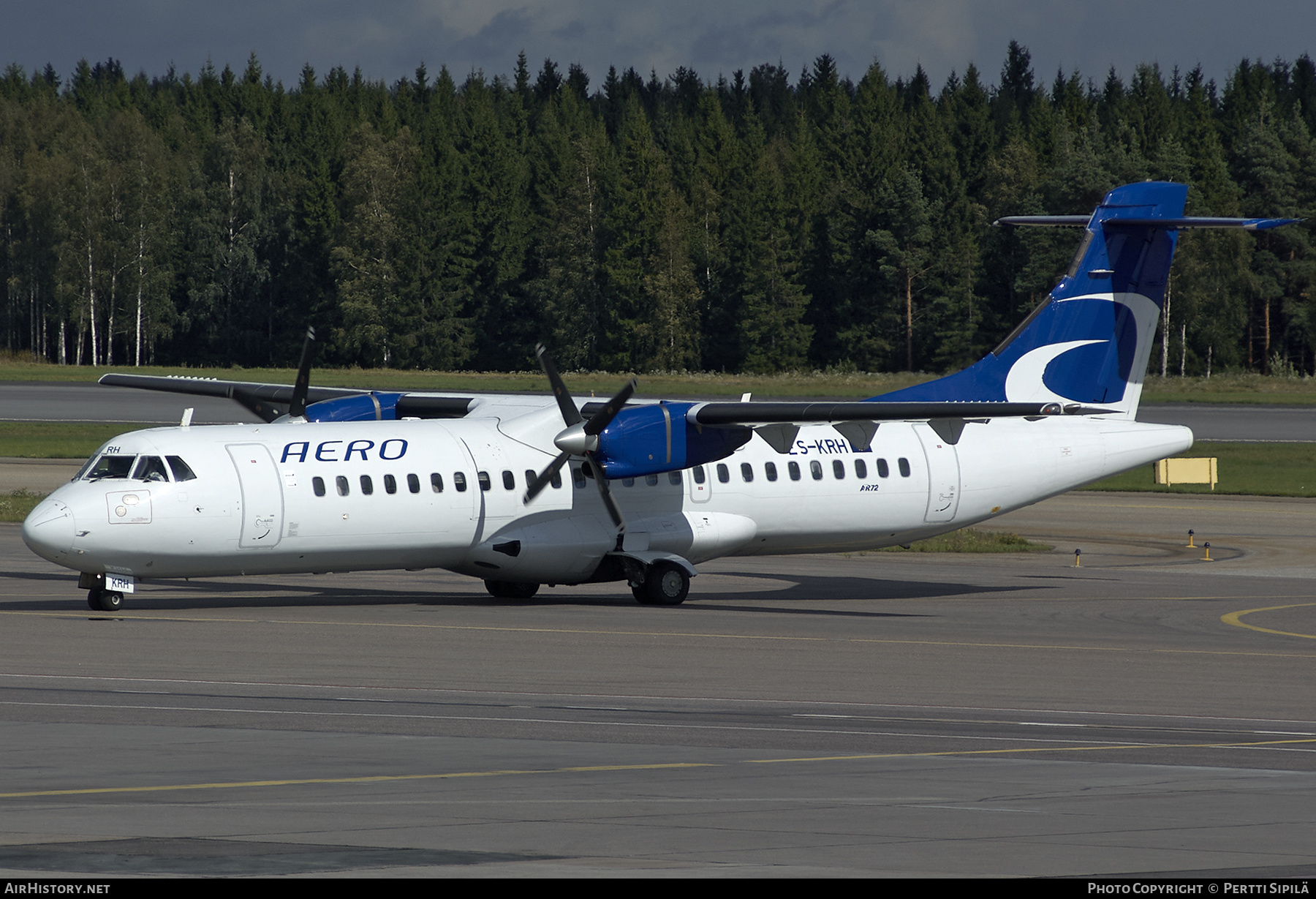 Aircraft Photo of ES-KRH | ATR ATR-72-201 | Aero Airlines | AirHistory.net #256711