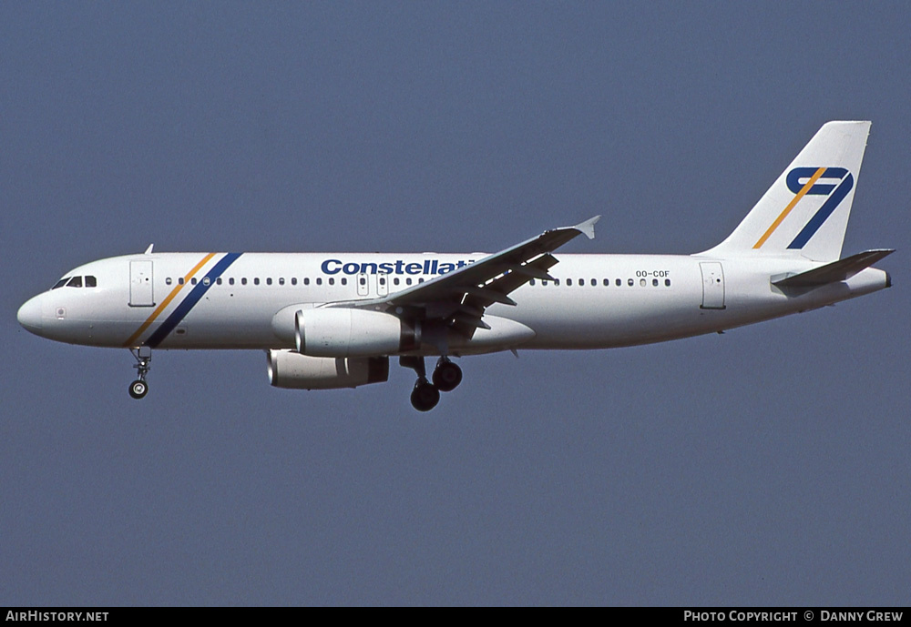 Aircraft Photo of OO-COF | Airbus A320-232 | Constellation International Airlines | AirHistory.net #256714