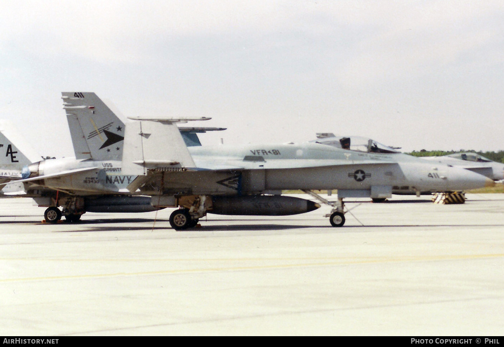 Aircraft Photo of 163430 | McDonnell Douglas F/A-18C Hornet | USA - Navy | AirHistory.net #256718