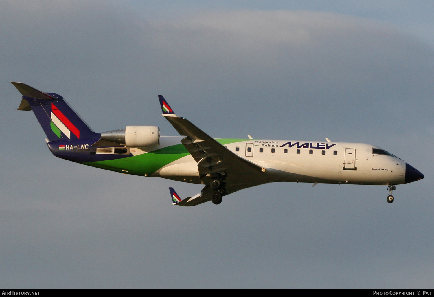 Aircraft Photo of HA-LNC | Bombardier CRJ-200ER (CL-600-2B19) | Malév - Hungarian Airlines | AirHistory.net #256720