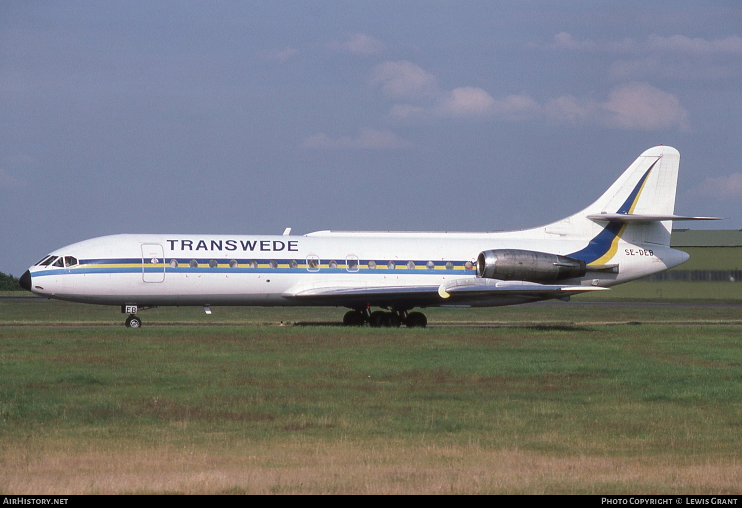 Aircraft Photo of SE-DEB | Sud SE-210 Caravelle 10B1R | Transwede Airways | AirHistory.net #256722