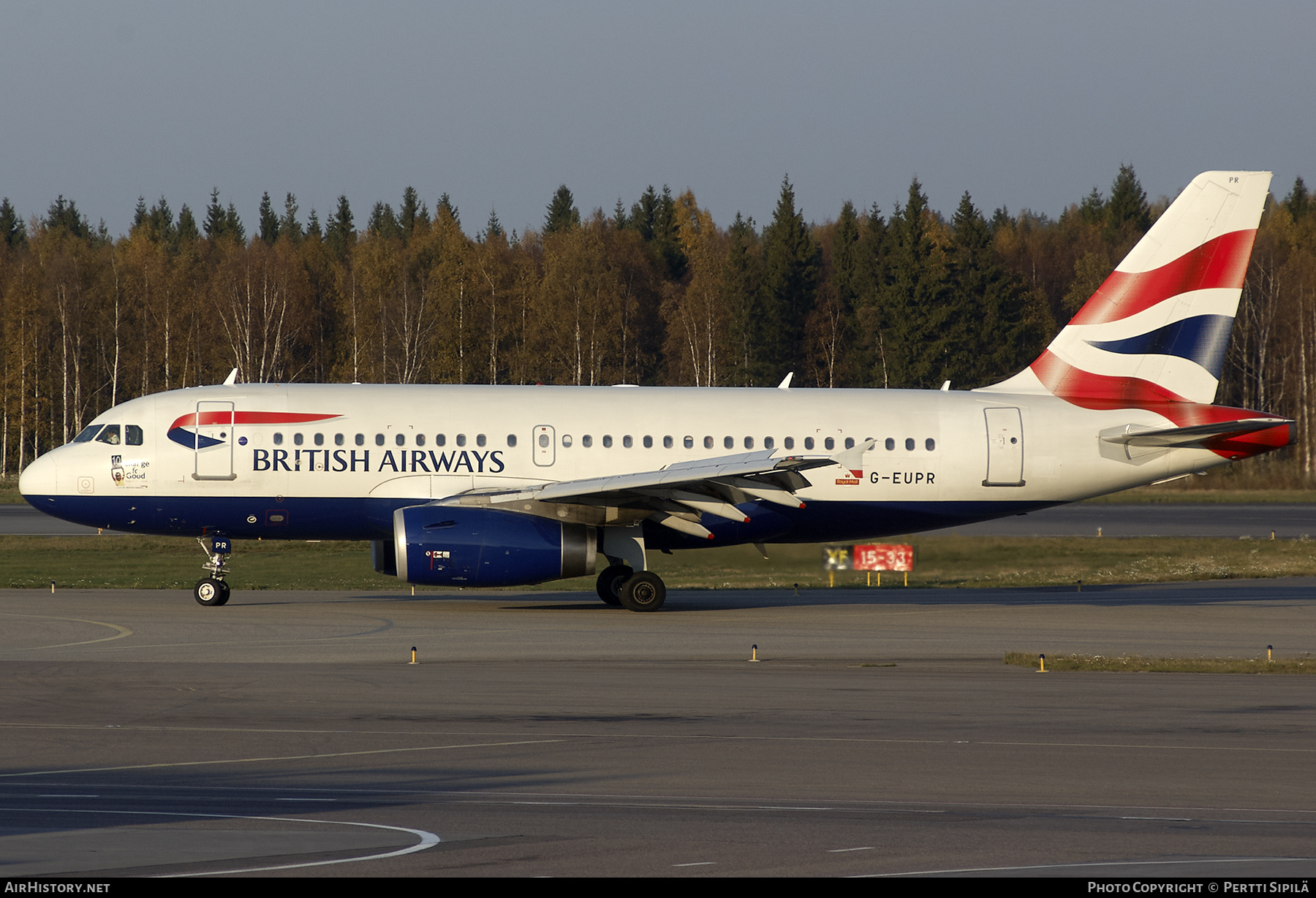 Aircraft Photo of G-EUPR | Airbus A319-131 | British Airways | AirHistory.net #256734