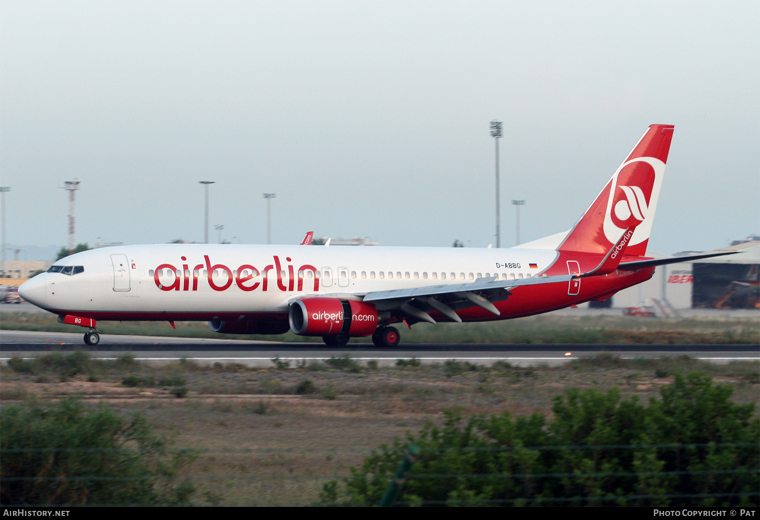 Aircraft Photo of D-ABBG | Boeing 737-86J | Air Berlin | AirHistory.net #256747