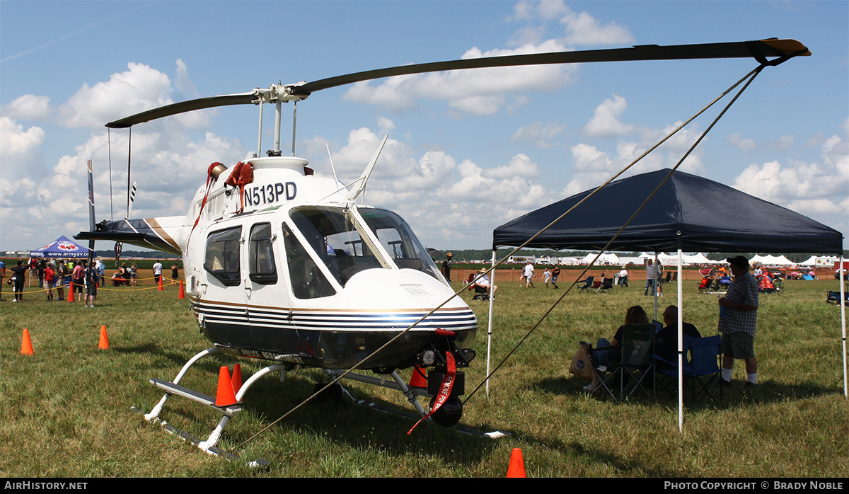 Aircraft Photo of N513PD | Bell OH-58C Kiowa (206A-1) | AirHistory.net #256752