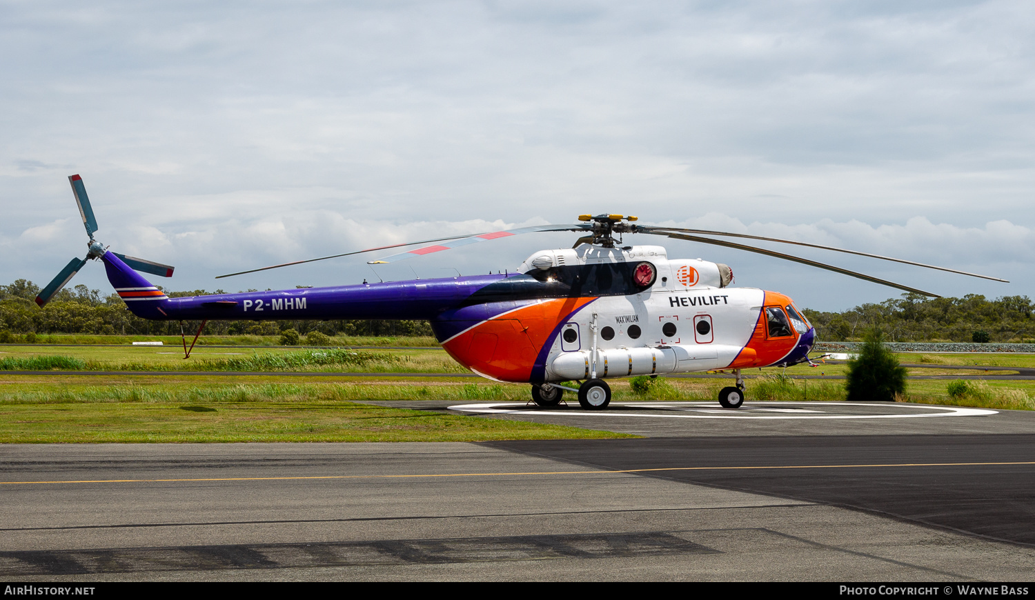 Aircraft Photo of P2-MHM | Mil Mi-8 | Hevilift | AirHistory.net #256764