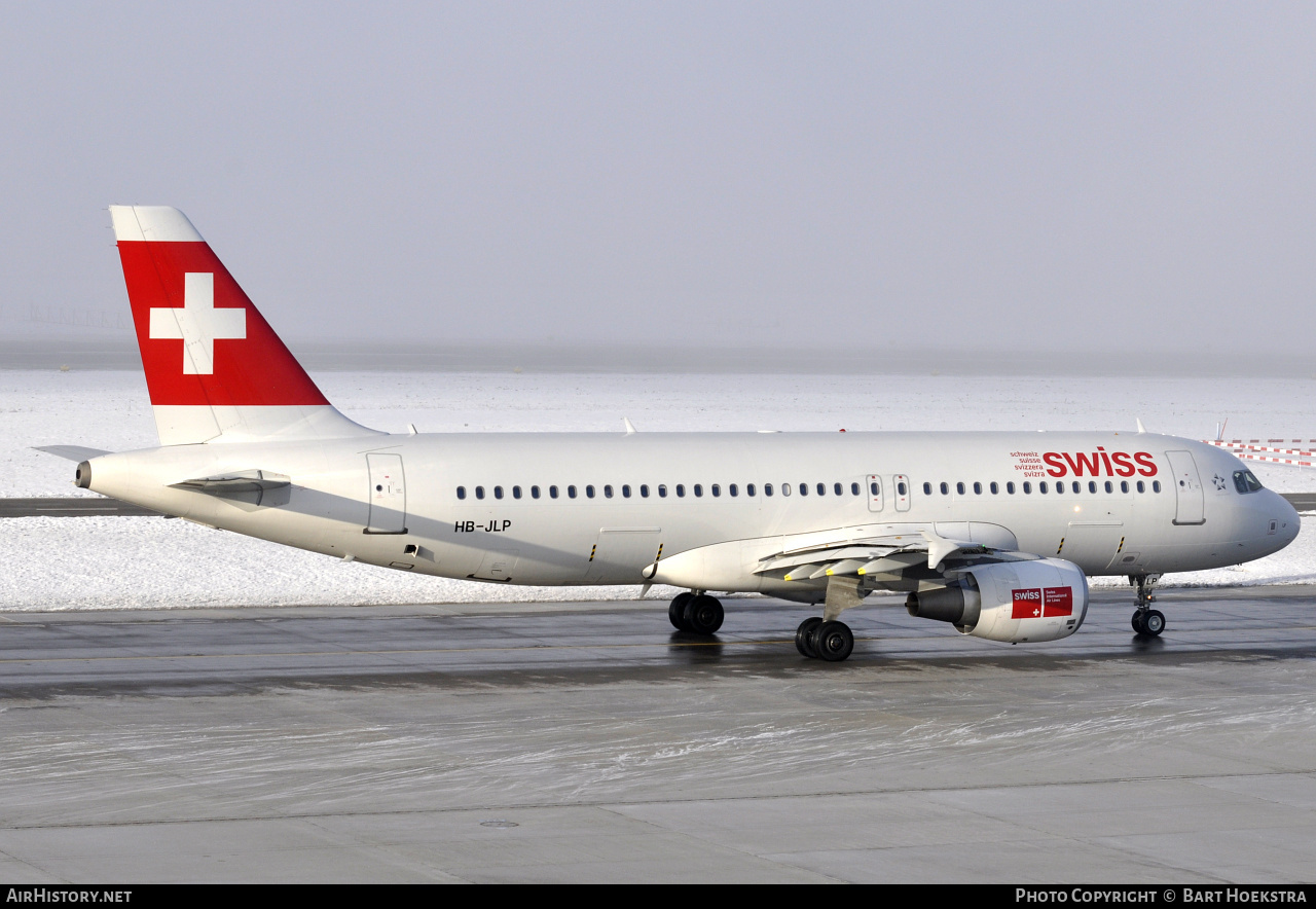 Aircraft Photo of HB-JLP | Airbus A320-214 | Swiss International Air Lines | AirHistory.net #256774