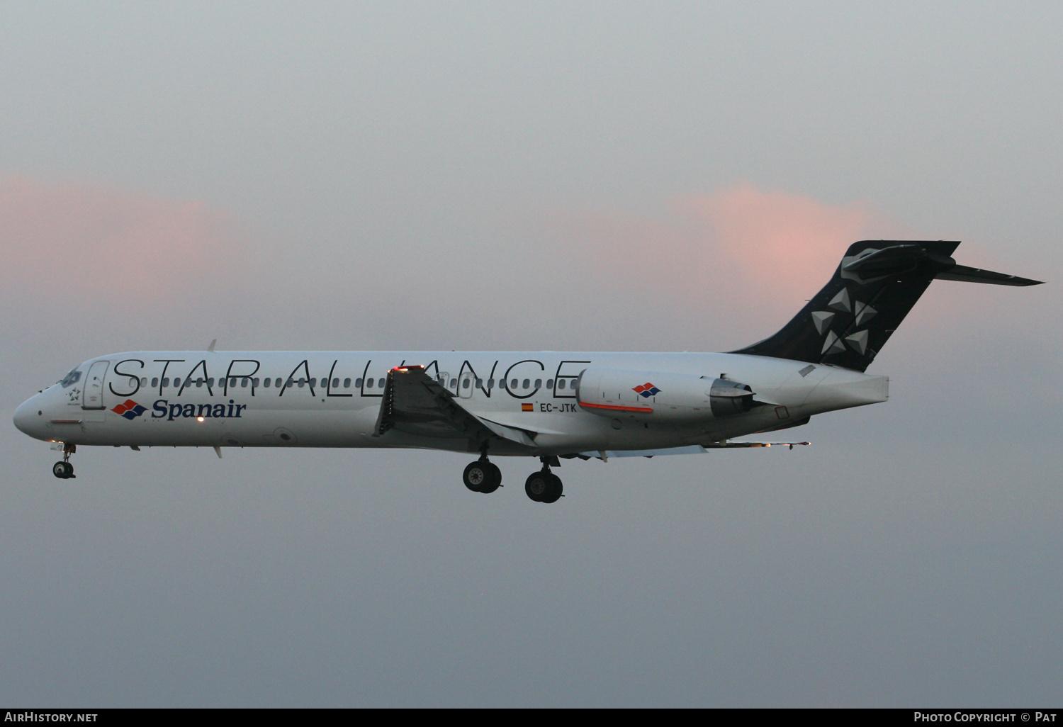 Aircraft Photo of EC-JTK | McDonnell Douglas MD-87 (DC-9-87) | Spanair | AirHistory.net #256788