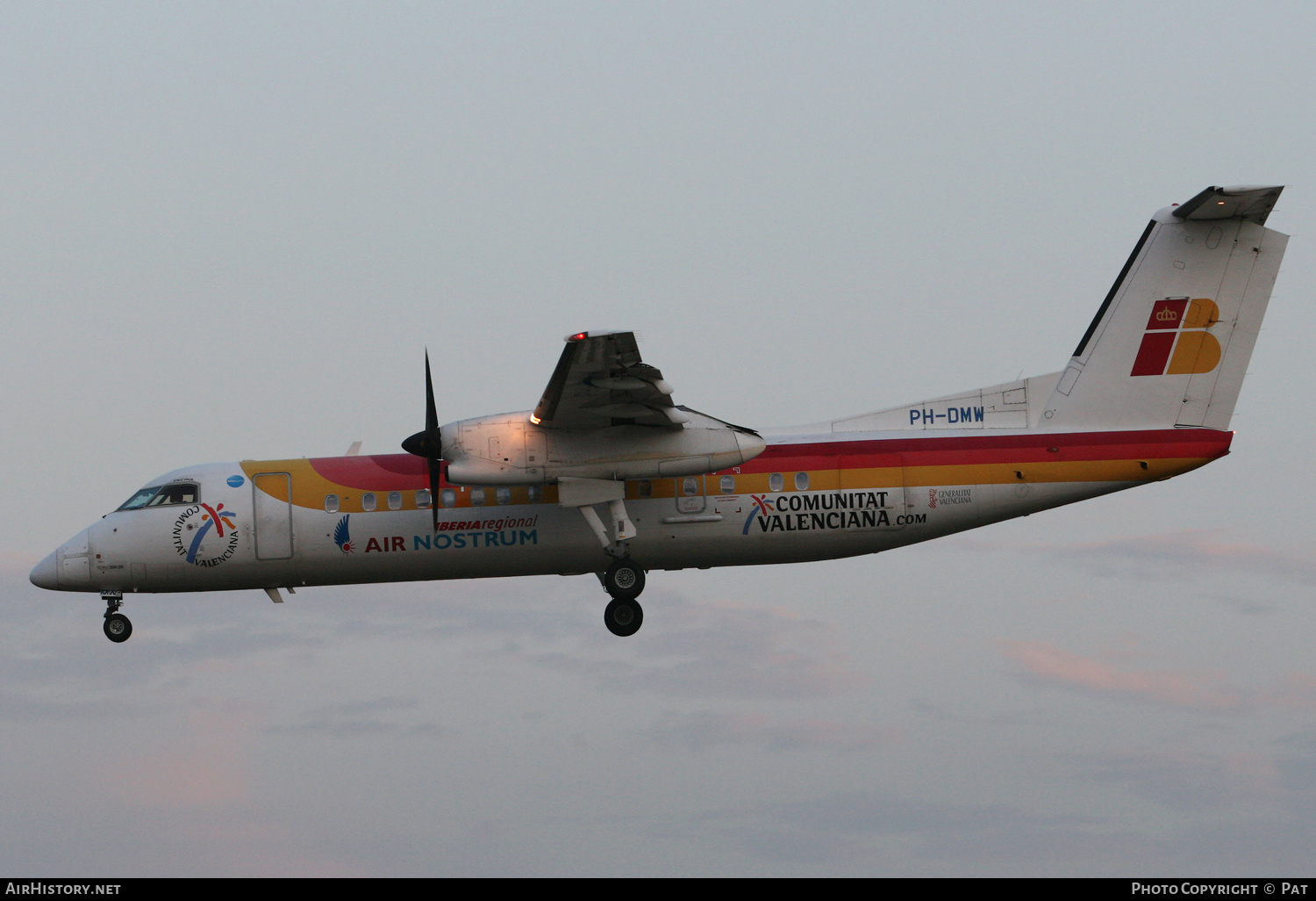 Aircraft Photo of PH-DMW | Bombardier DHC-8-315Q Dash 8 | Iberia Regional | AirHistory.net #256792
