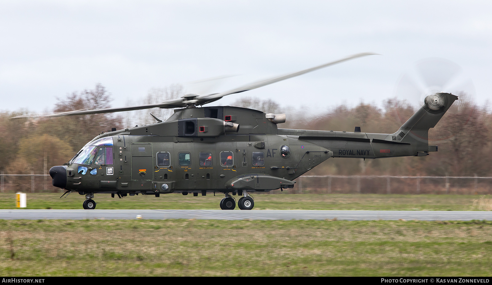 Aircraft Photo of ZK001 | AgustaWestland EH101-512 Merlin HC3A | UK - Navy | AirHistory.net #256795