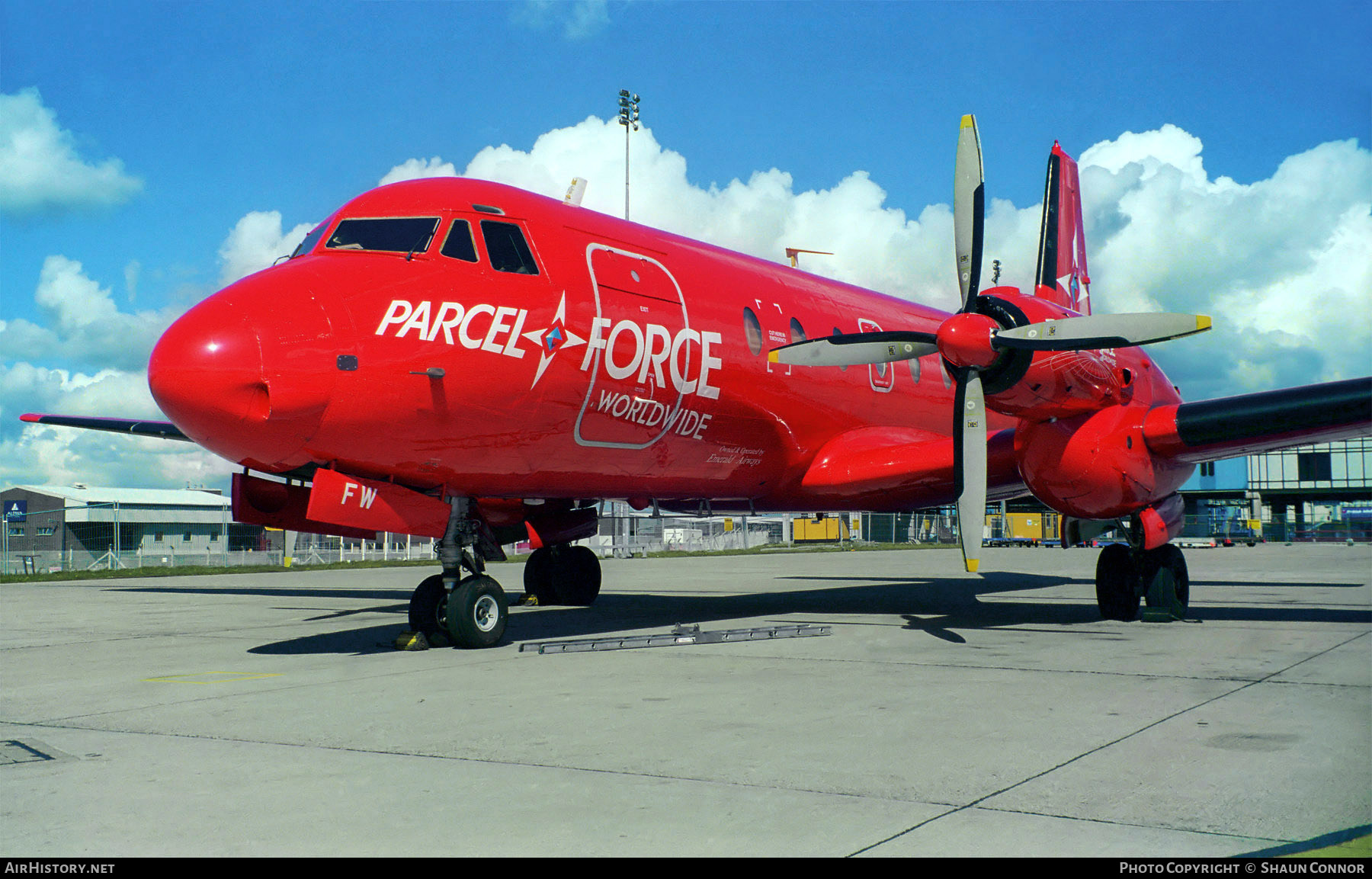 Aircraft Photo of G-OPFW | Hawker Siddeley HS-748 Srs2A/266 | Parcelforce | AirHistory.net #256809