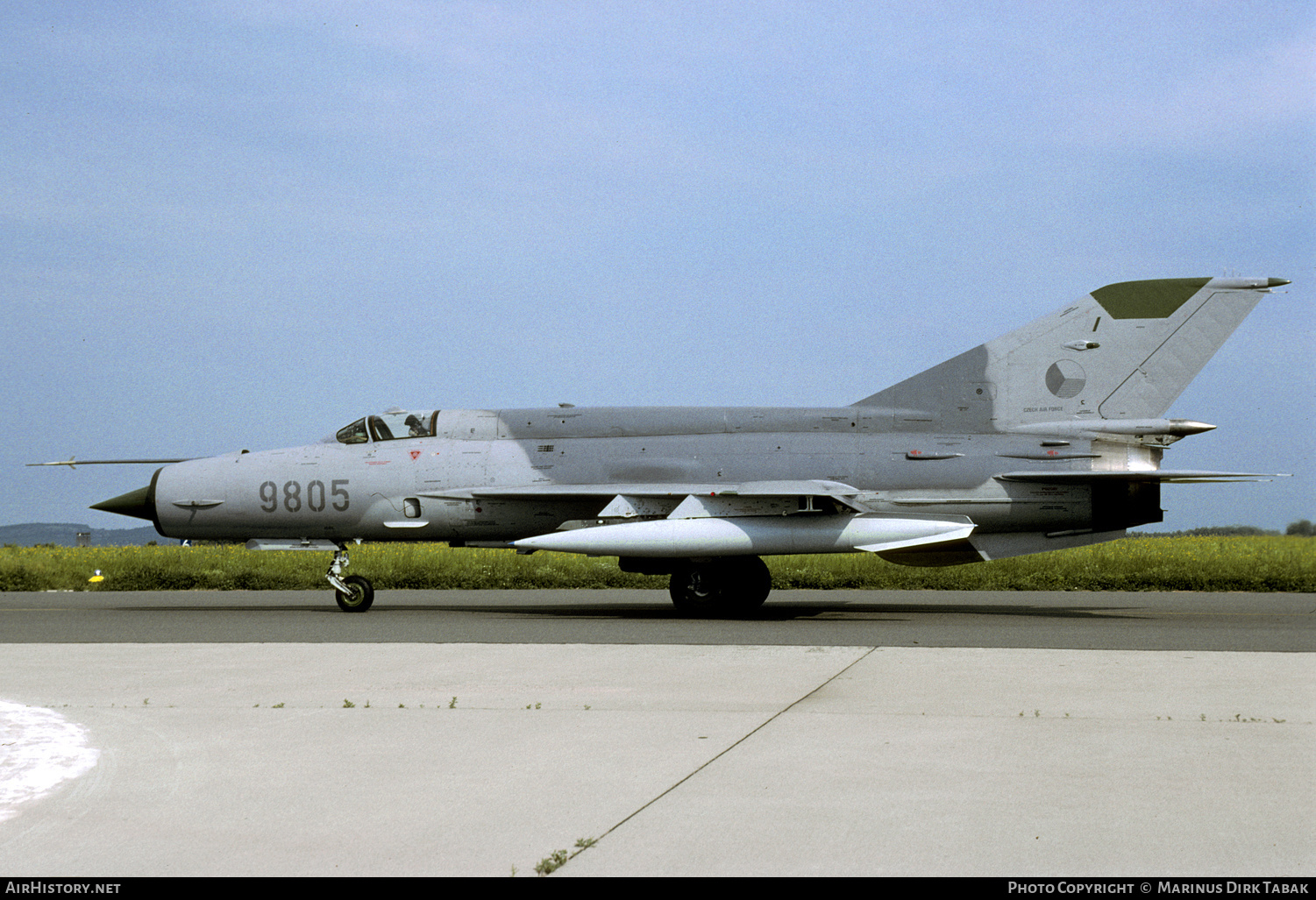 Aircraft Photo of 9805 | Mikoyan-Gurevich MiG-21MF | Czechia - Air Force | AirHistory.net #256817