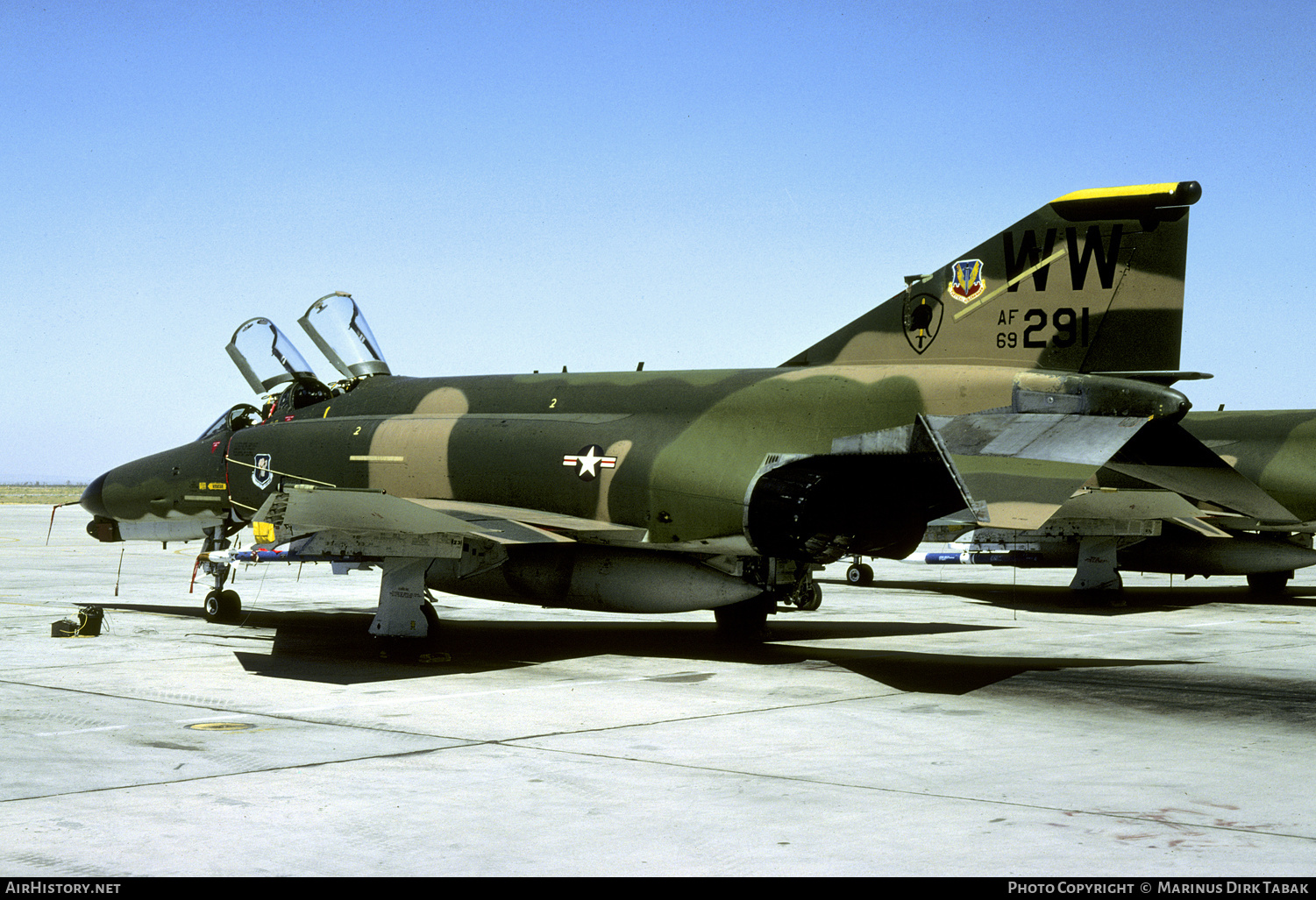 Aircraft Photo of 69-7291 / AF69-291 | McDonnell Douglas F-4G Phantom II | USA - Air Force | AirHistory.net #256828