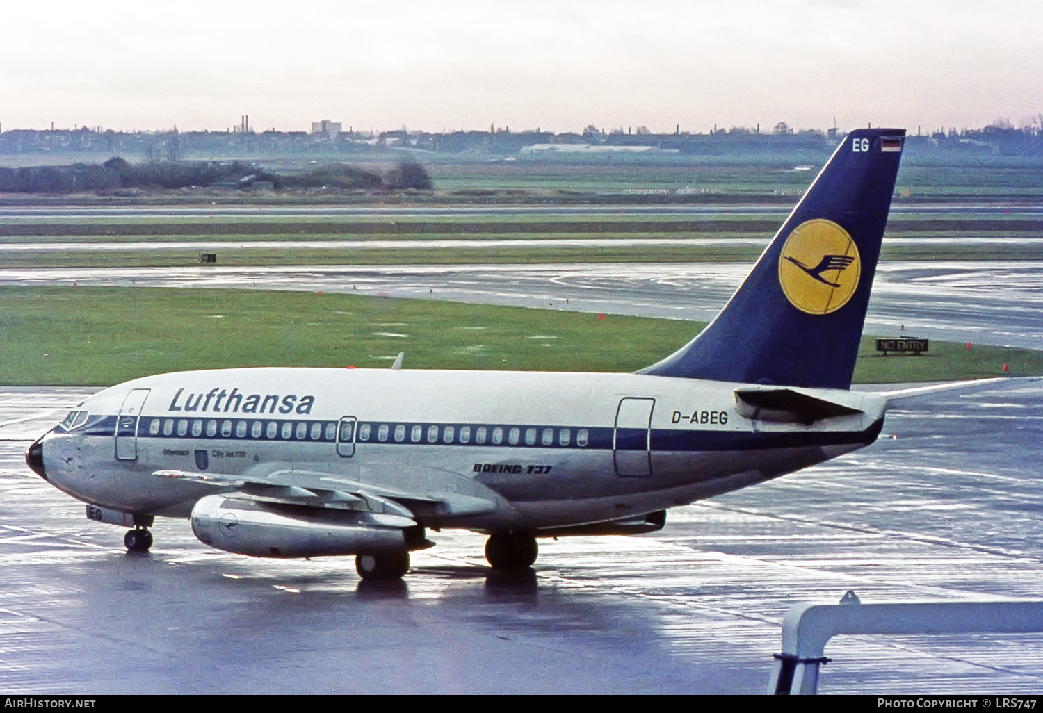 Aircraft Photo of D-ABEG | Boeing 737-130 | Lufthansa | AirHistory.net #256829