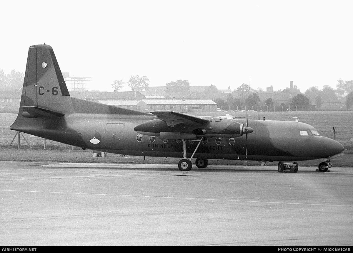 Aircraft Photo of C-6 | Fokker F27-300M Troopship | Netherlands - Air Force | AirHistory.net #256838