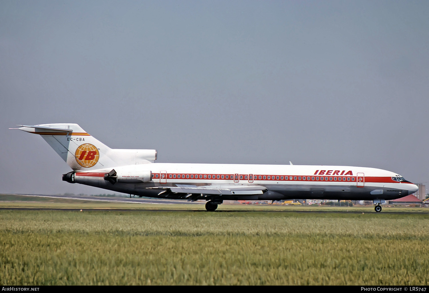 Aircraft Photo of EC-CBA | Boeing 727-256/Adv | Iberia | AirHistory.net #256862