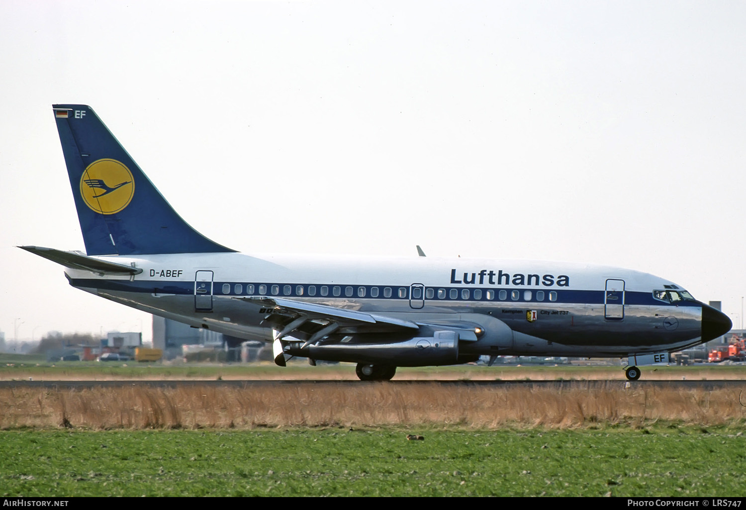 Aircraft Photo of D-ABEF | Boeing 737-130 | Lufthansa | AirHistory.net #256866