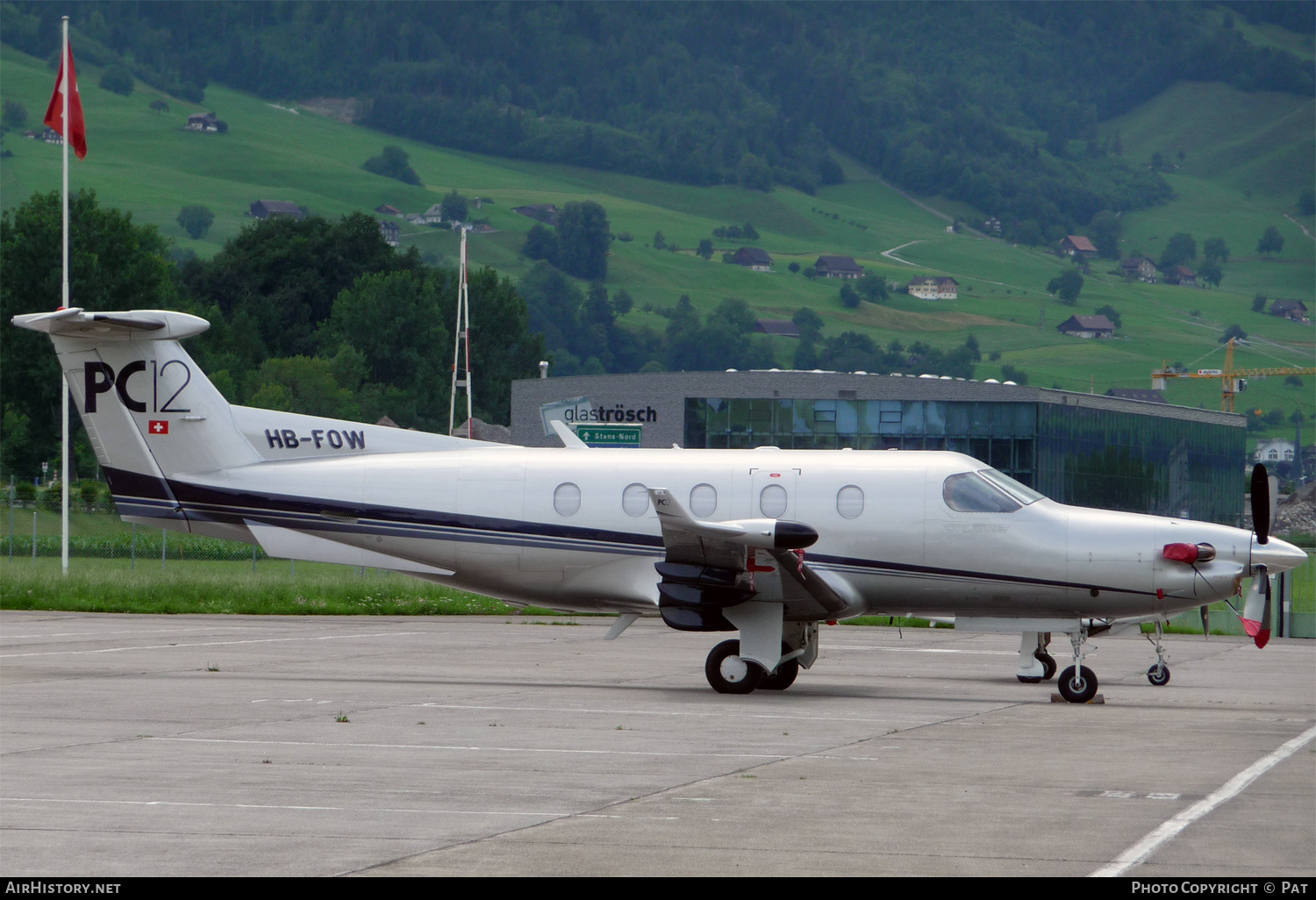 Aircraft Photo of HB-FOW | Pilatus PC-12/45 | AirHistory.net #256868