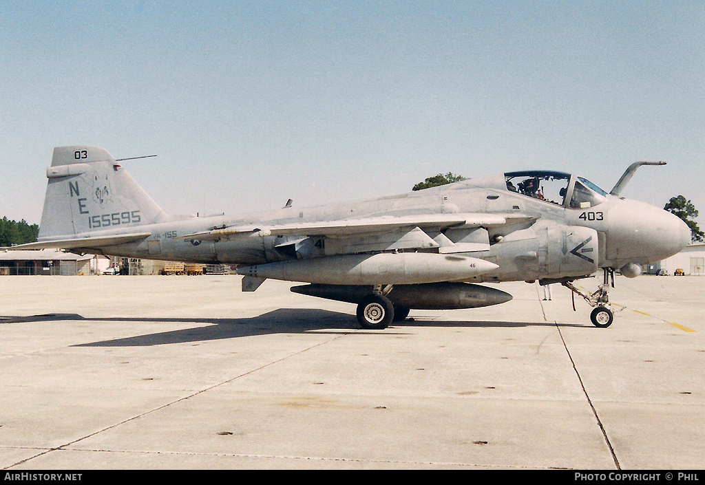 Aircraft Photo of 155595 | Grumman A-6E Intruder | USA - Navy | AirHistory.net #256877