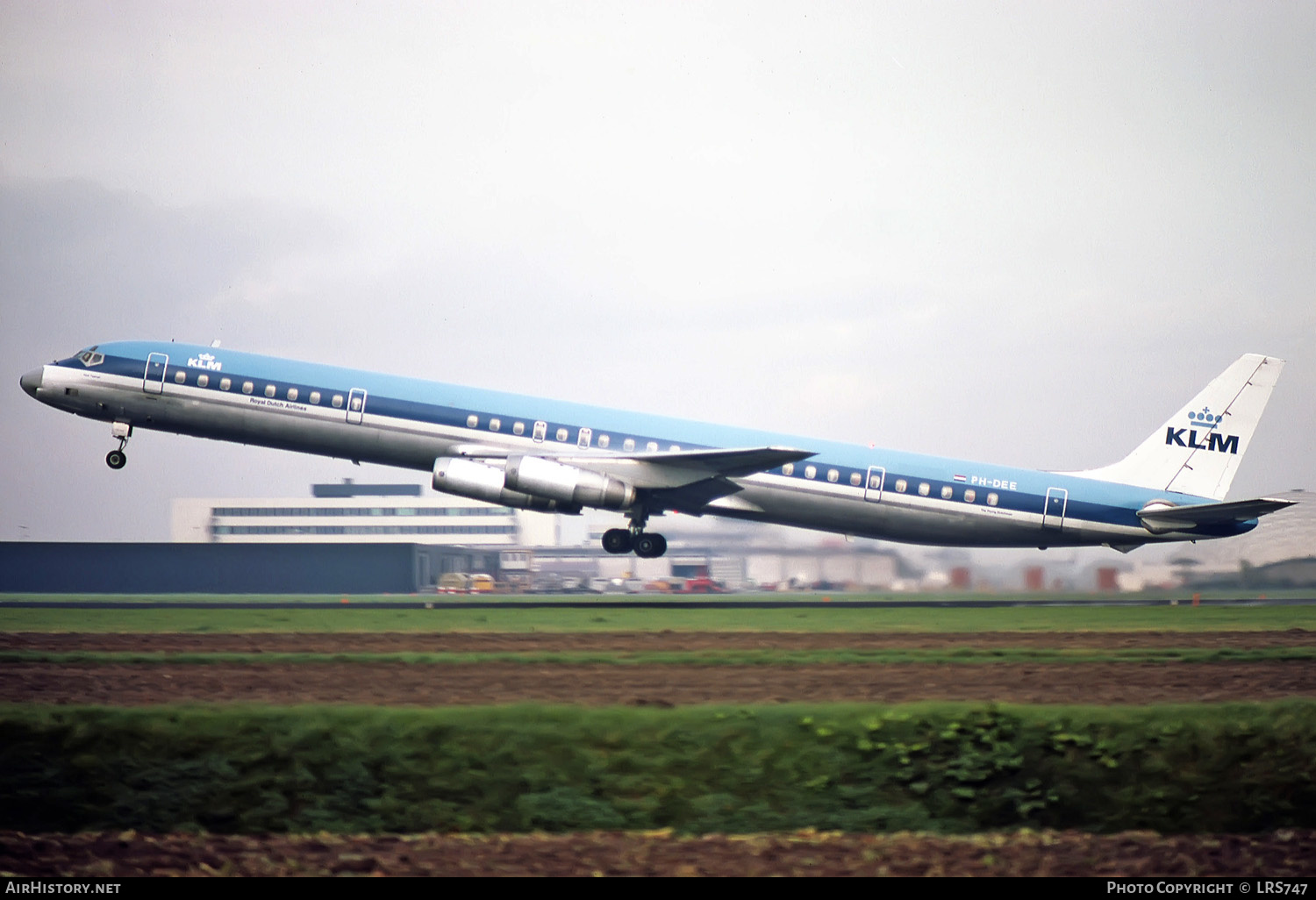 Aircraft Photo of PH-DEE | McDonnell Douglas DC-8-63 | KLM - Royal Dutch Airlines | AirHistory.net #256885