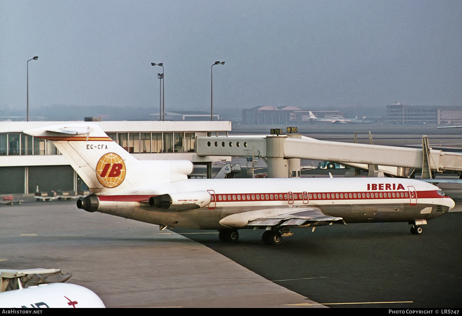 Aircraft Photo of EC-CFA | Boeing 727-256/Adv | Iberia | AirHistory.net #256890