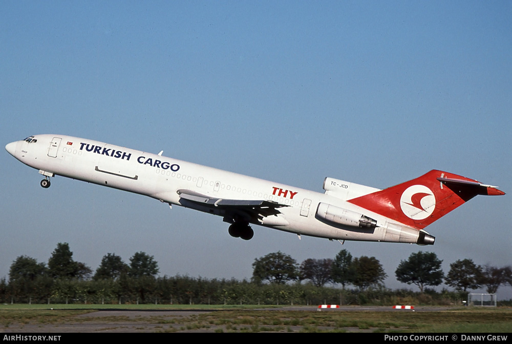 Aircraft Photo of TC-JCD | Boeing 727-2F2/Adv | THY Türk Hava Yolları - Turkish Airlines Cargo | AirHistory.net #256933