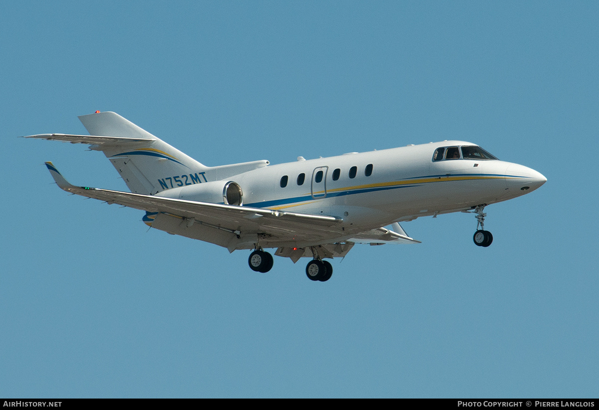 Aircraft Photo of N752MT | Raytheon Hawker 800XP | AirHistory.net #256940