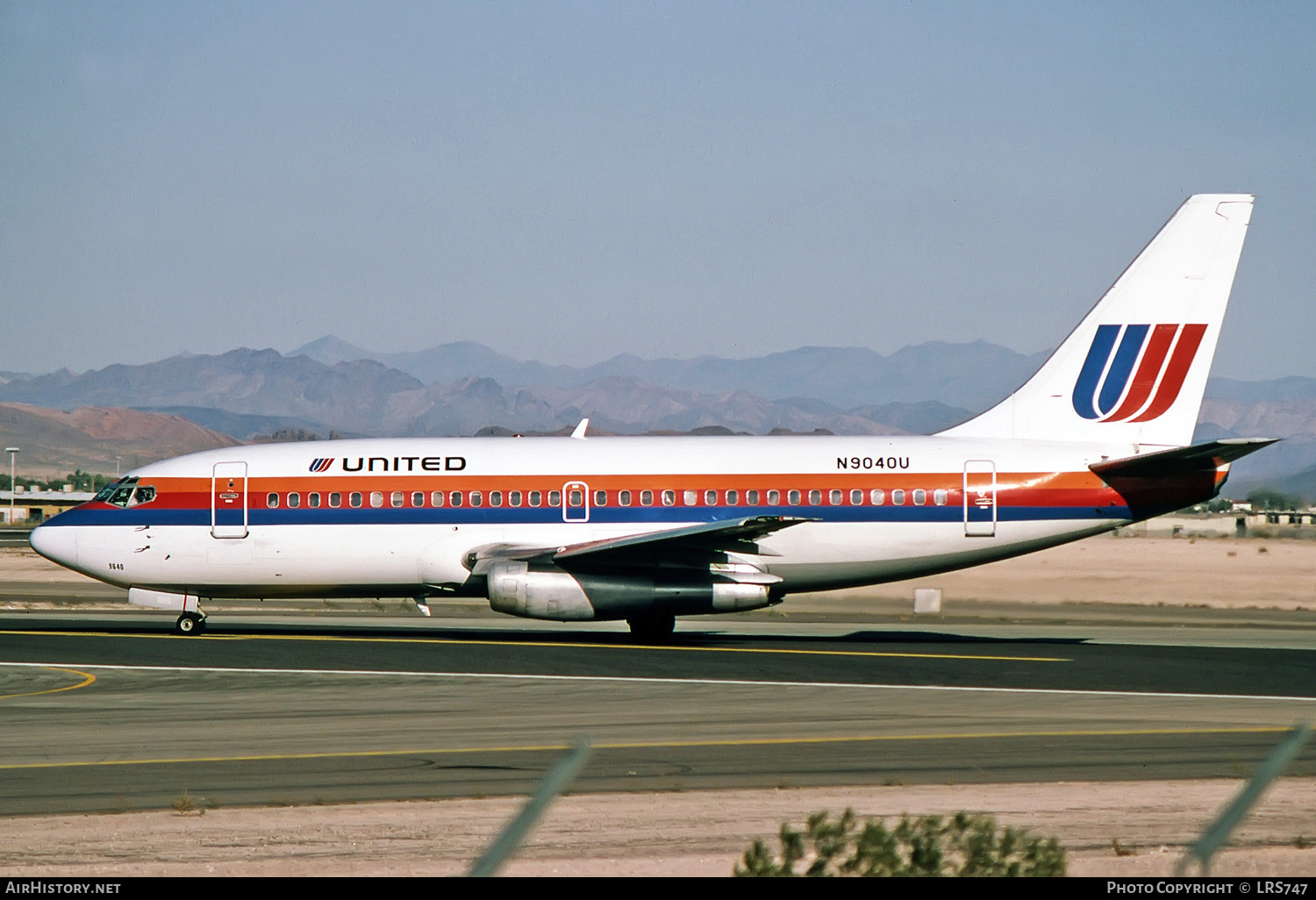 Aircraft Photo of N9040U | Boeing 737-222 | United Airlines | AirHistory.net #256954