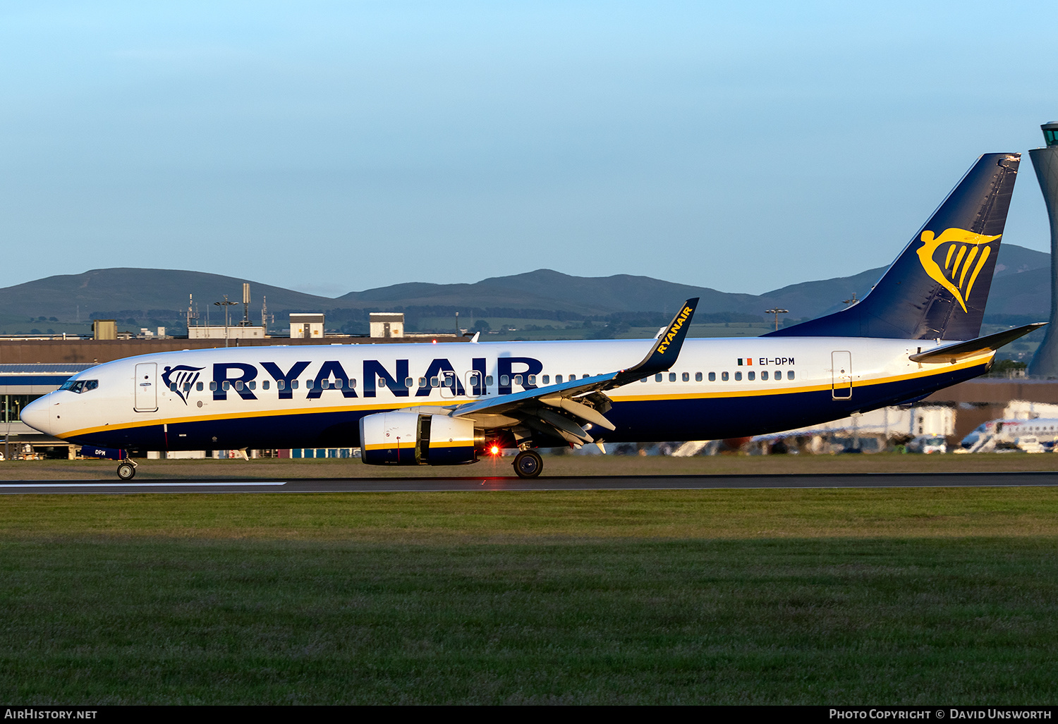 Aircraft Photo of EI-DPM | Boeing 737-8AS | Ryanair | AirHistory.net #256955
