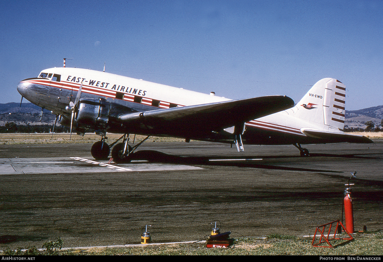 Aircraft Photo of VH-EWD | Douglas DC-3(C) | East-West Airlines | AirHistory.net #256957