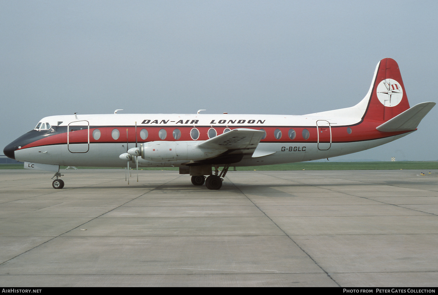 Aircraft Photo of G-BGLC | Vickers 839 Viscount | Dan-Air London | AirHistory.net #256959