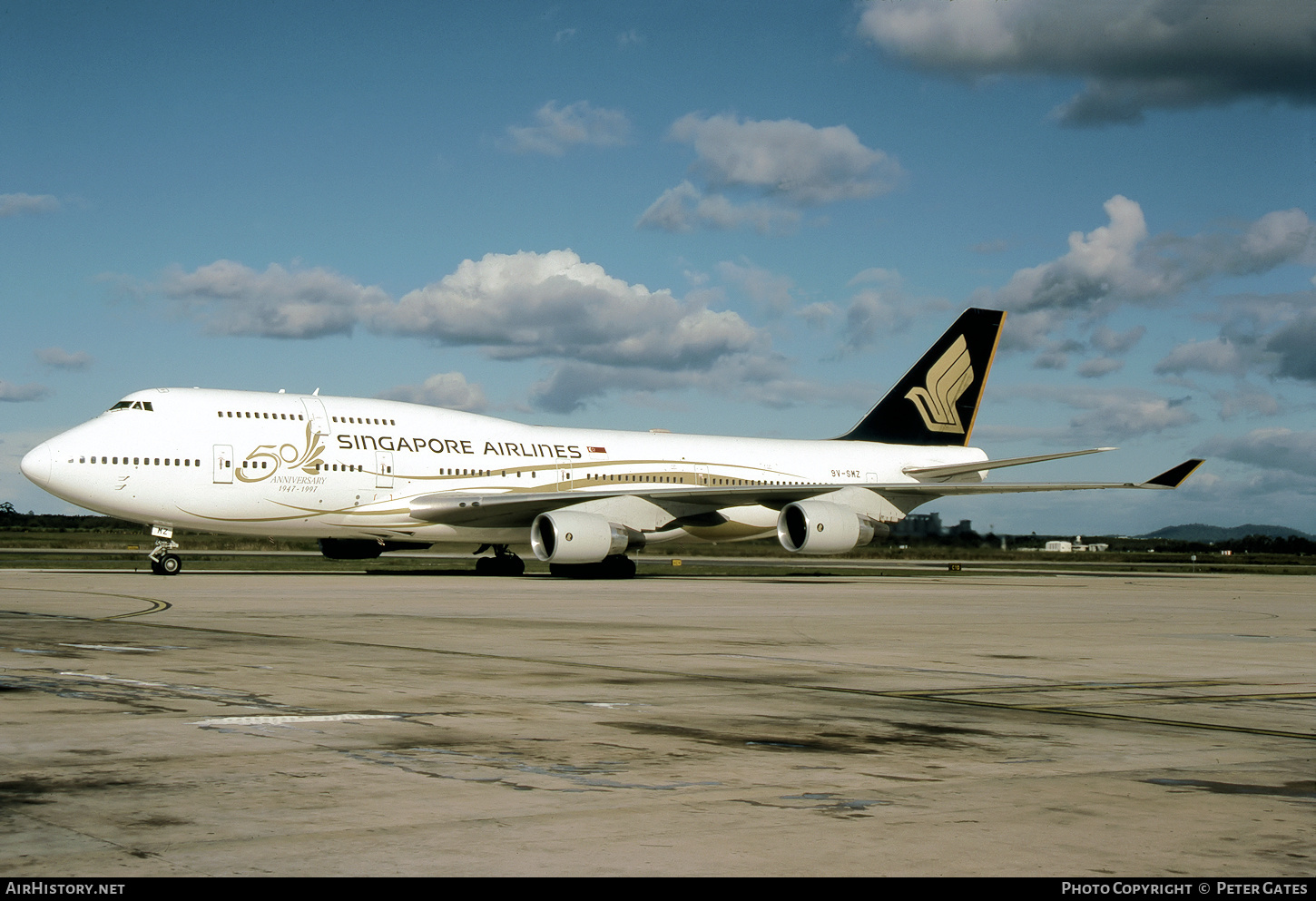 Aircraft Photo of 9V-SMZ | Boeing 747-412 | Singapore Airlines | AirHistory.net #256960