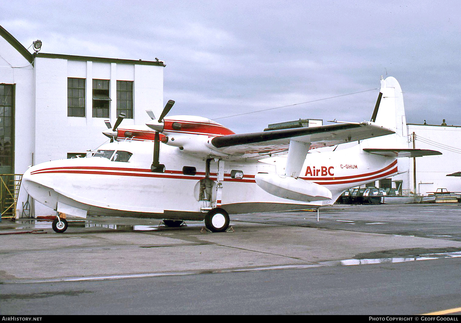 Aircraft Photo of C-GHUM | Grumman G-73T Turbo Mallard | Air BC | AirHistory.net #256967