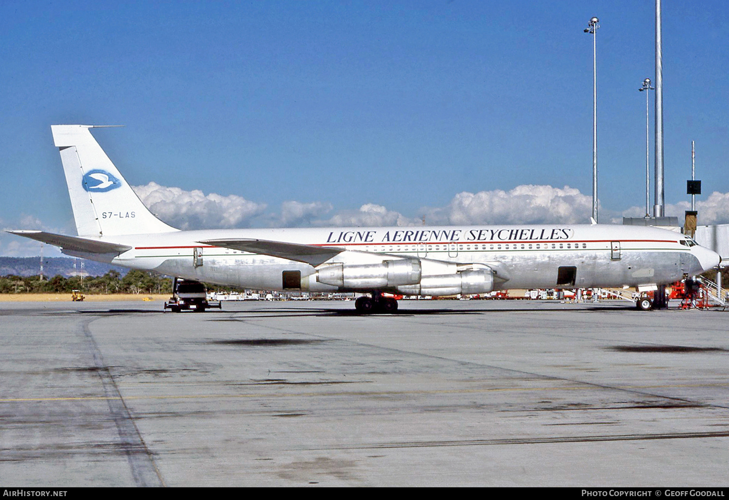 Aircraft Photo of S7-LAS | Boeing 707-323B | Ligne Aérienne Seychelles | AirHistory.net #256969