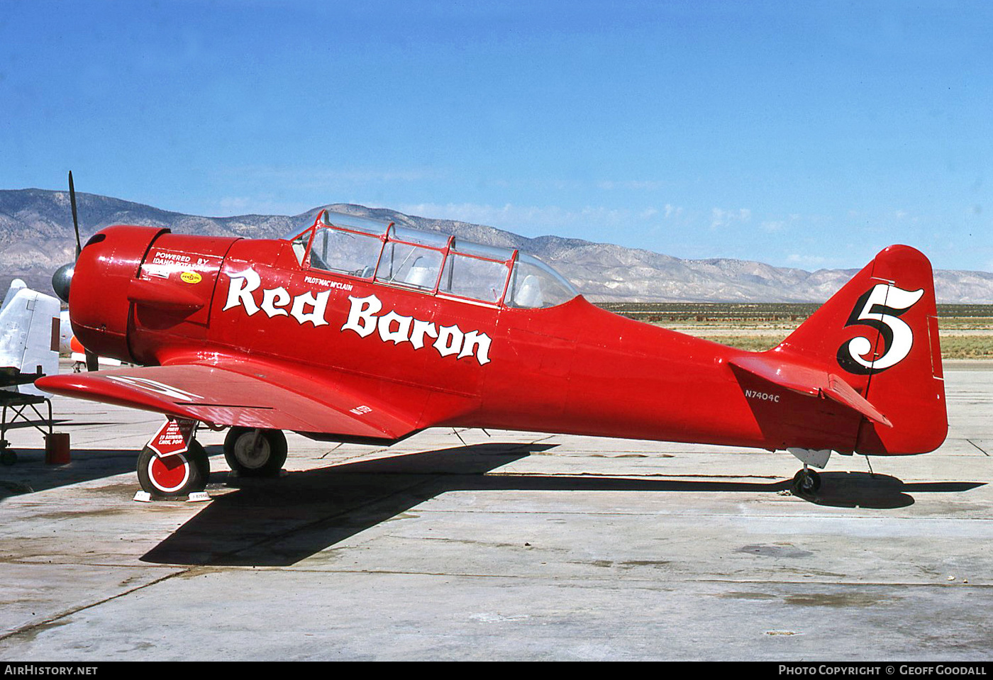 Aircraft Photo of N7404C | North American SNJ-4 Texan | AirHistory.net #256977