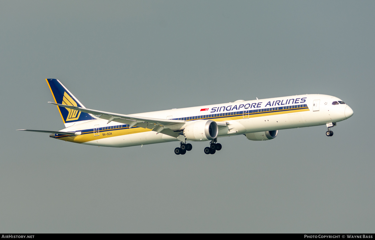 Aircraft Photo of 9V-SCH | Boeing 787-10 Dreamliner | Singapore Airlines | AirHistory.net #256983