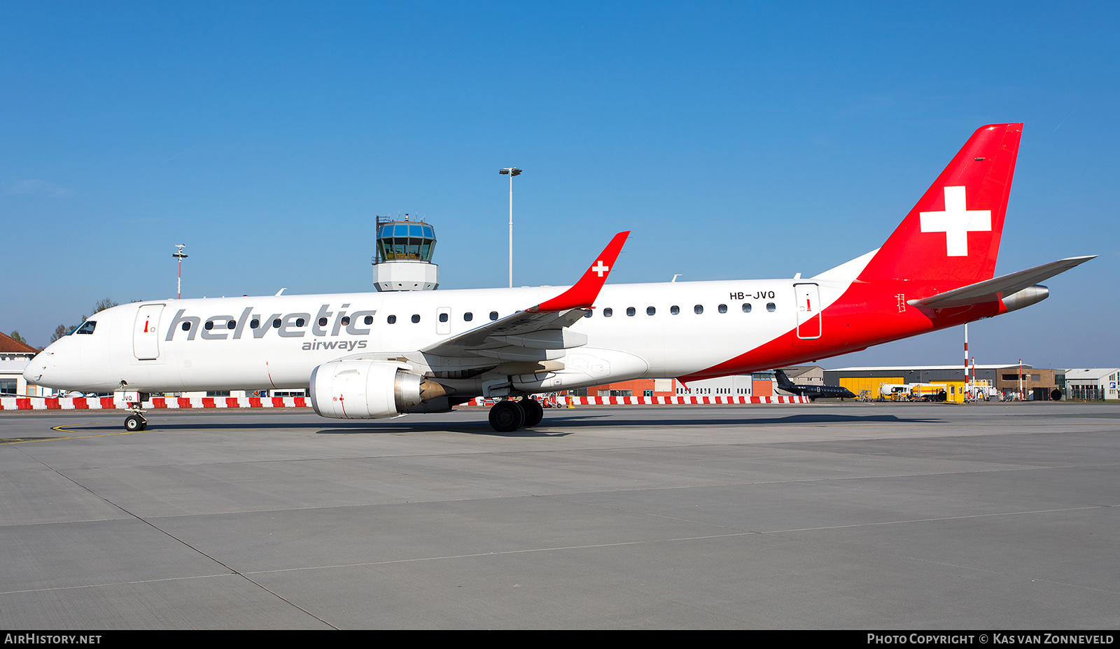 Aircraft Photo of HB-JVQ | Embraer 190AR (ERJ-190-100IGW) | Helvetic Airways | AirHistory.net #256990