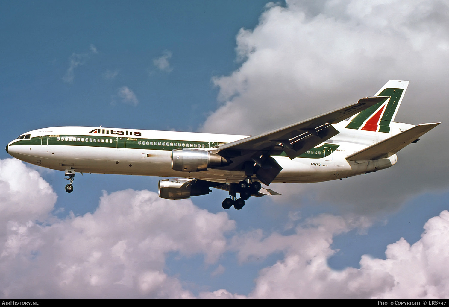 Aircraft Photo of I-DYNB | McDonnell Douglas DC-10-30 | Alitalia | AirHistory.net #256999