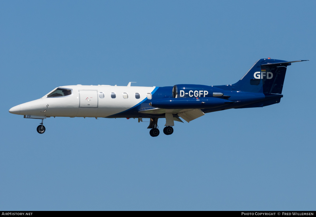 Aircraft Photo of D-CGFP | Gates Learjet 35A | GFD - Gesellschaft für Flugzieldarstellung | AirHistory.net #257027