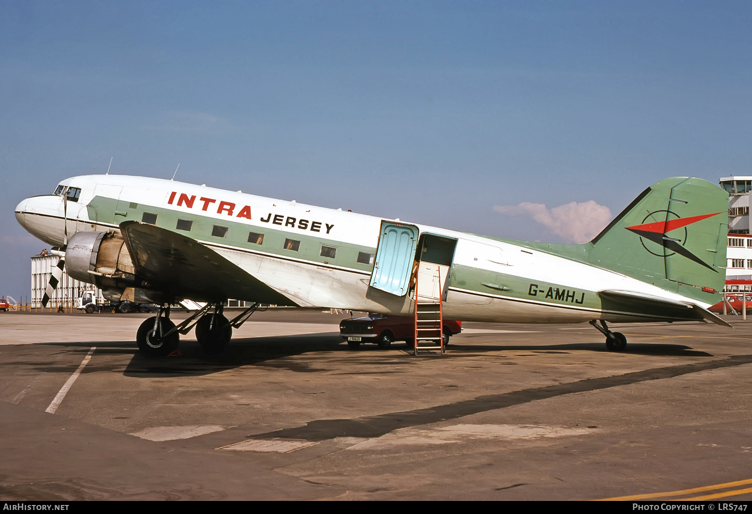 Aircraft Photo of G-AMHJ | Douglas C-47B Skytrain | Intra Jersey | AirHistory.net #257034