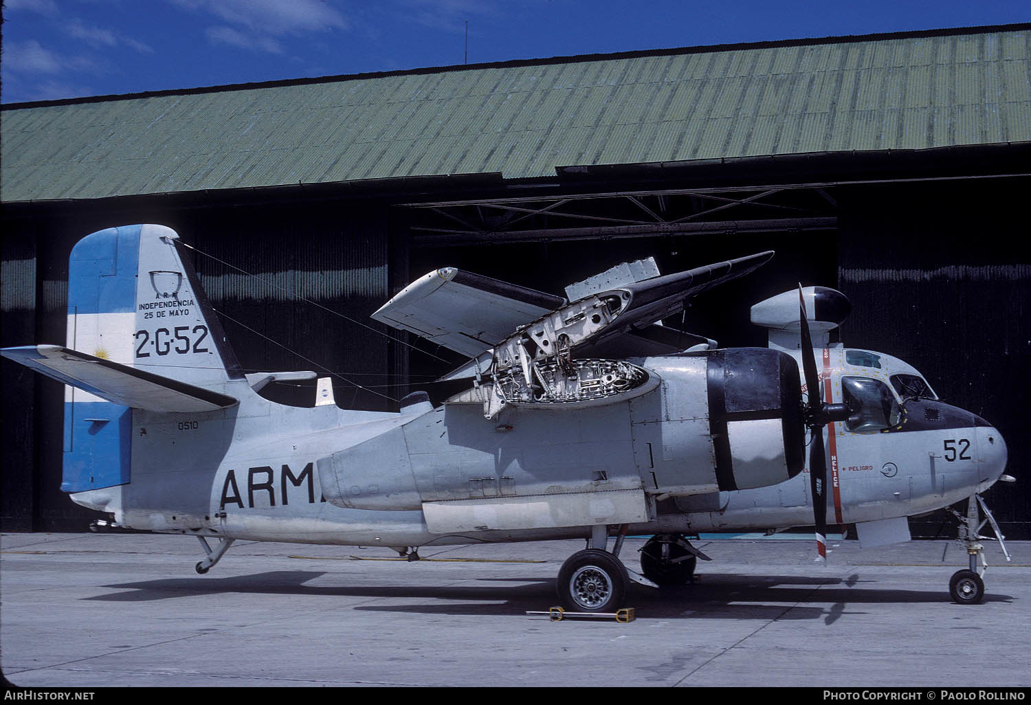 Aircraft Photo of 0510 | Grumman US-2A Tracker | Argentina - Navy | AirHistory.net #257048