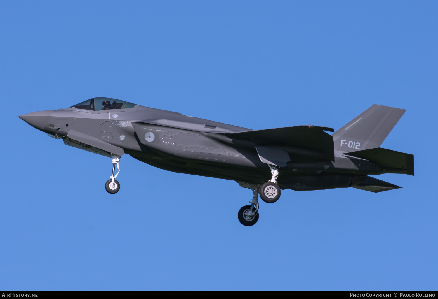 Aircraft Photo of F-012 | Lockheed Martin F-35A Lightning II | Netherlands - Air Force | AirHistory.net #257050