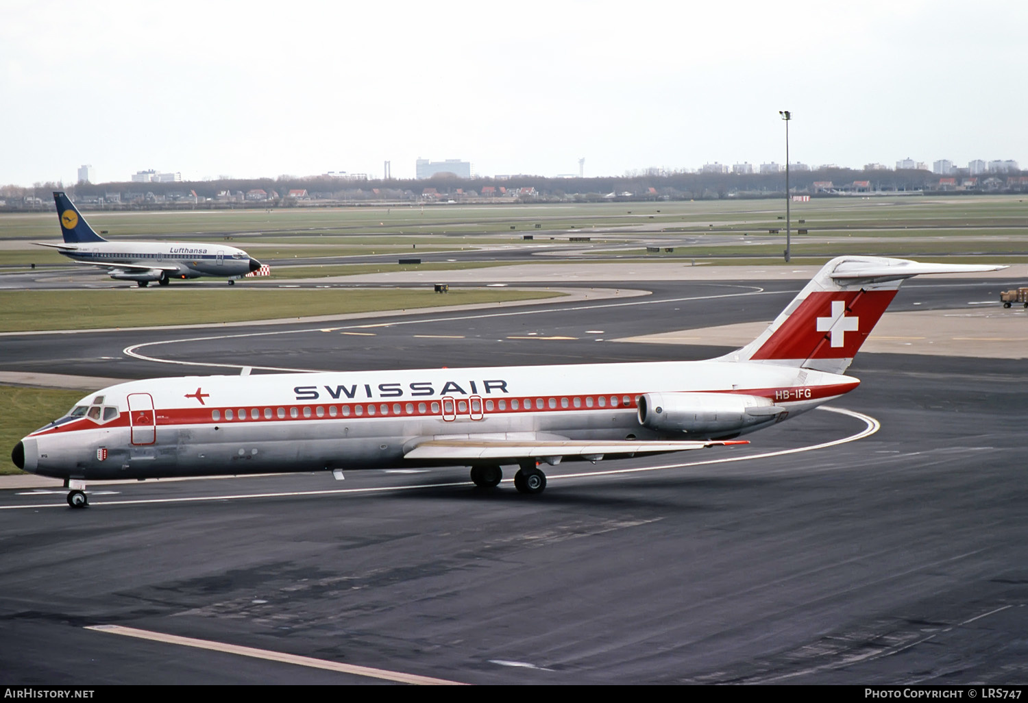 Aircraft Photo of HB-IFG | McDonnell Douglas DC-9-32 | Swissair | AirHistory.net #257053