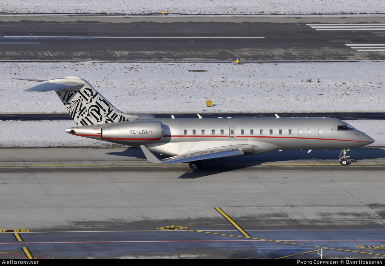 Aircraft Photo of OE-LGX | Bombardier Global Express (BD-700-1A10) | AirHistory.net #257065