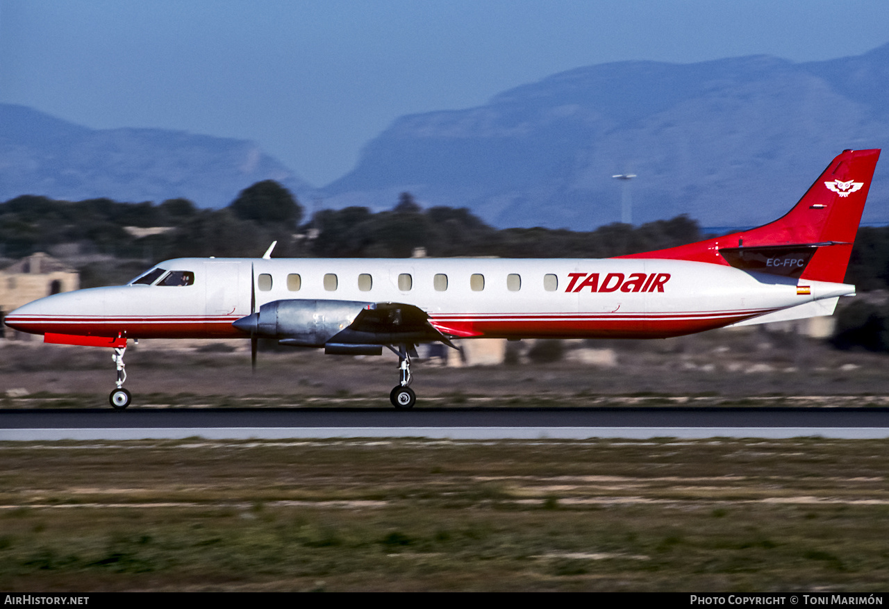 Aircraft Photo of EC-FPC | Fairchild Swearingen SA-226TC Metro II | Tadair | AirHistory.net #257076