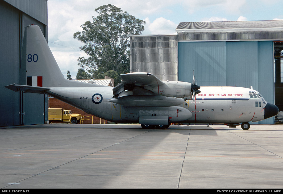 Aircraft Photo of A97-180 | Lockheed C-130E Hercules (L-382) | Australia - Air Force | AirHistory.net #257083