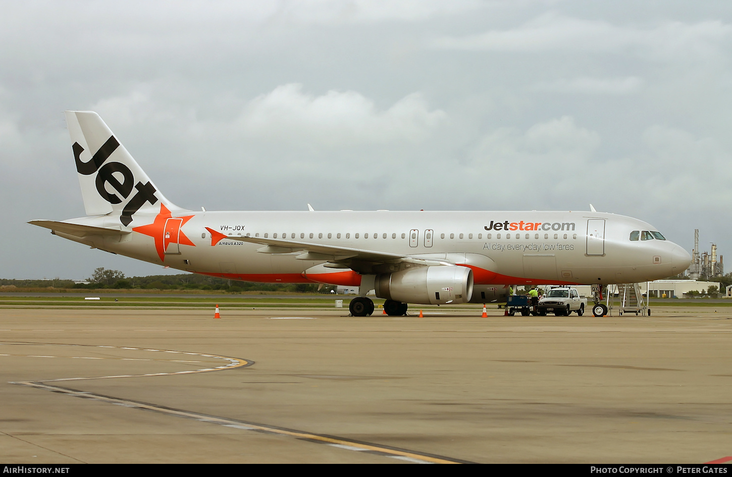 Aircraft Photo of VH-JQX | Airbus A320-232 | Jetstar Airways | AirHistory.net #257120
