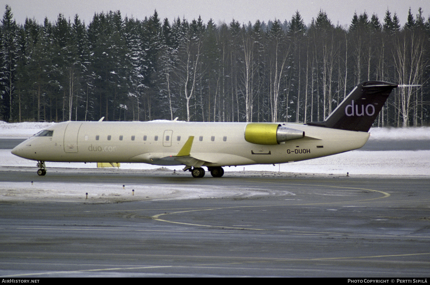 Aircraft Photo of G-DUOH | Bombardier CRJ-200LR (CL-600-2B19) | Duo Airways | AirHistory.net #257127