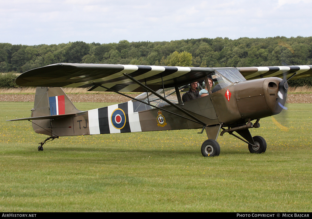 Aircraft Photo of G-AMVD / TJ652 | Auster 5 Alpha | UK - Air Force | AirHistory.net #257138